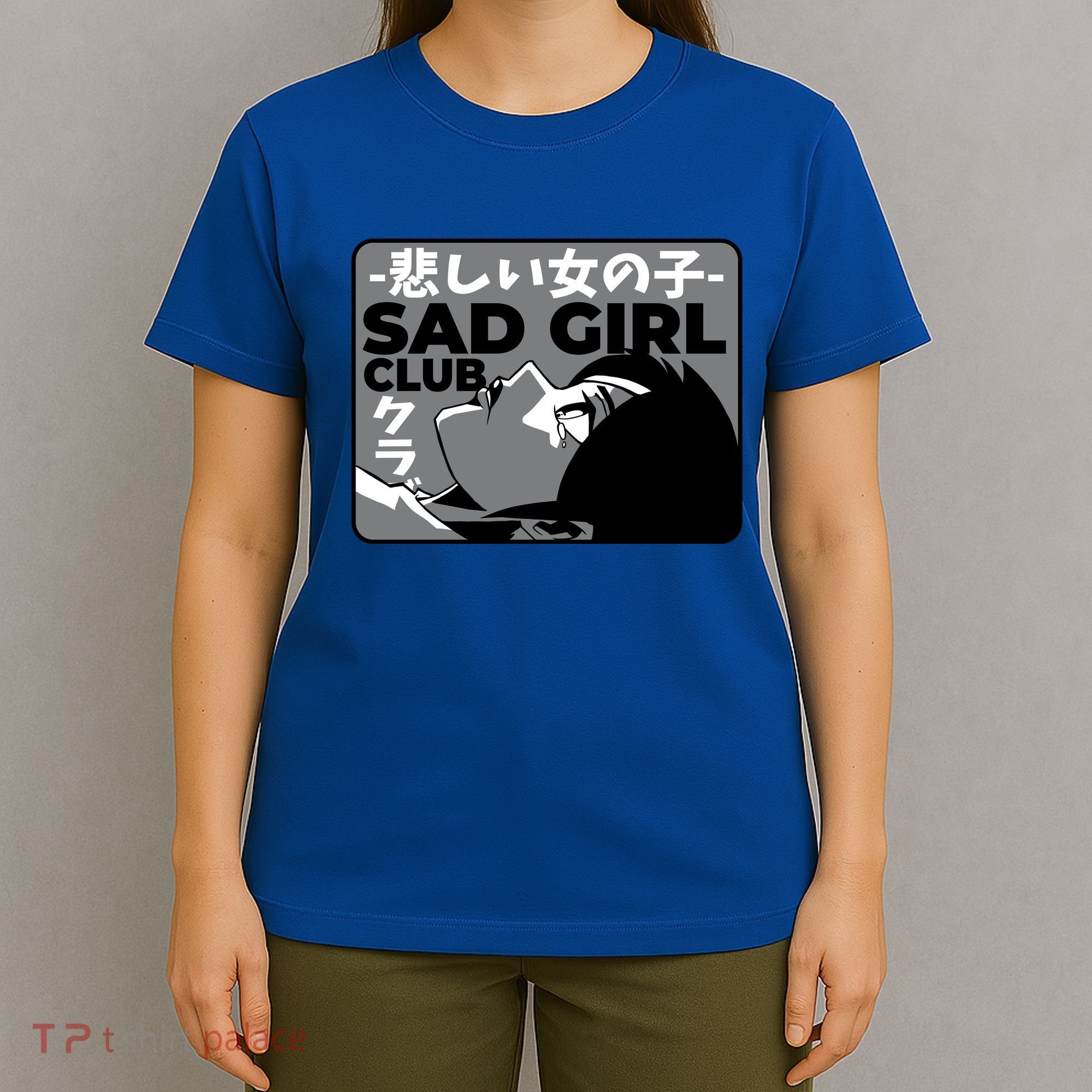 Sad Girl Club Anime T-Shirt