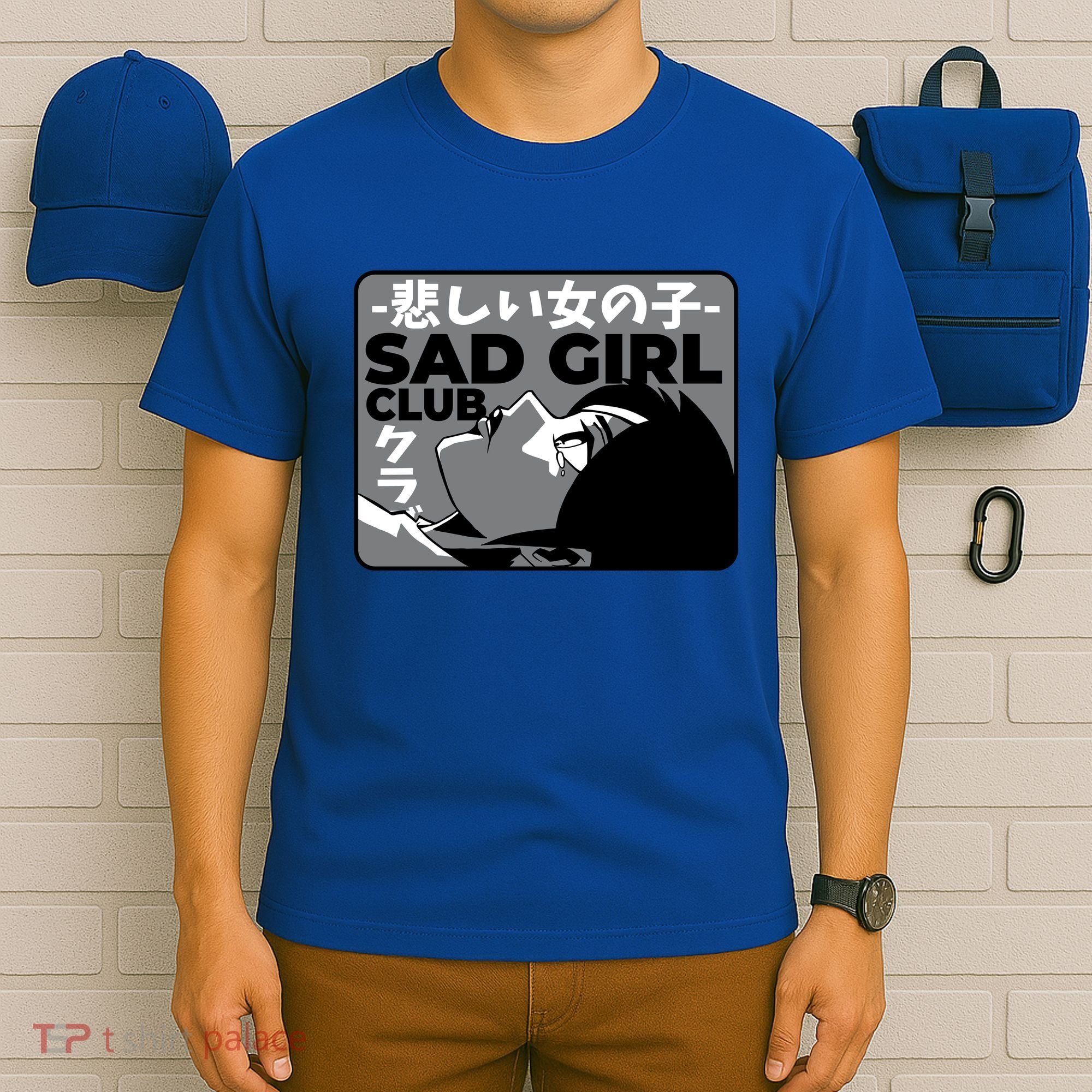 Sad Girl Club Anime T-Shirt