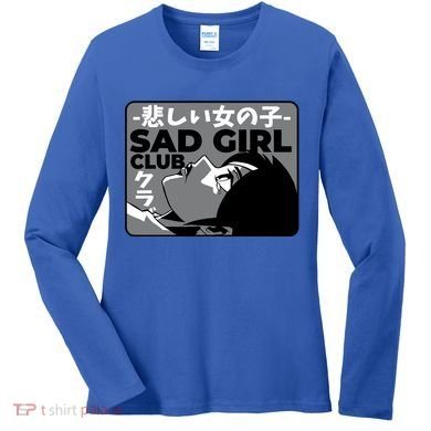 Sad Girl Club Anime Women's Long Sleeve Shirt