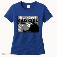 Sad Girl Club Anime Women's T-Shirt thumb 0