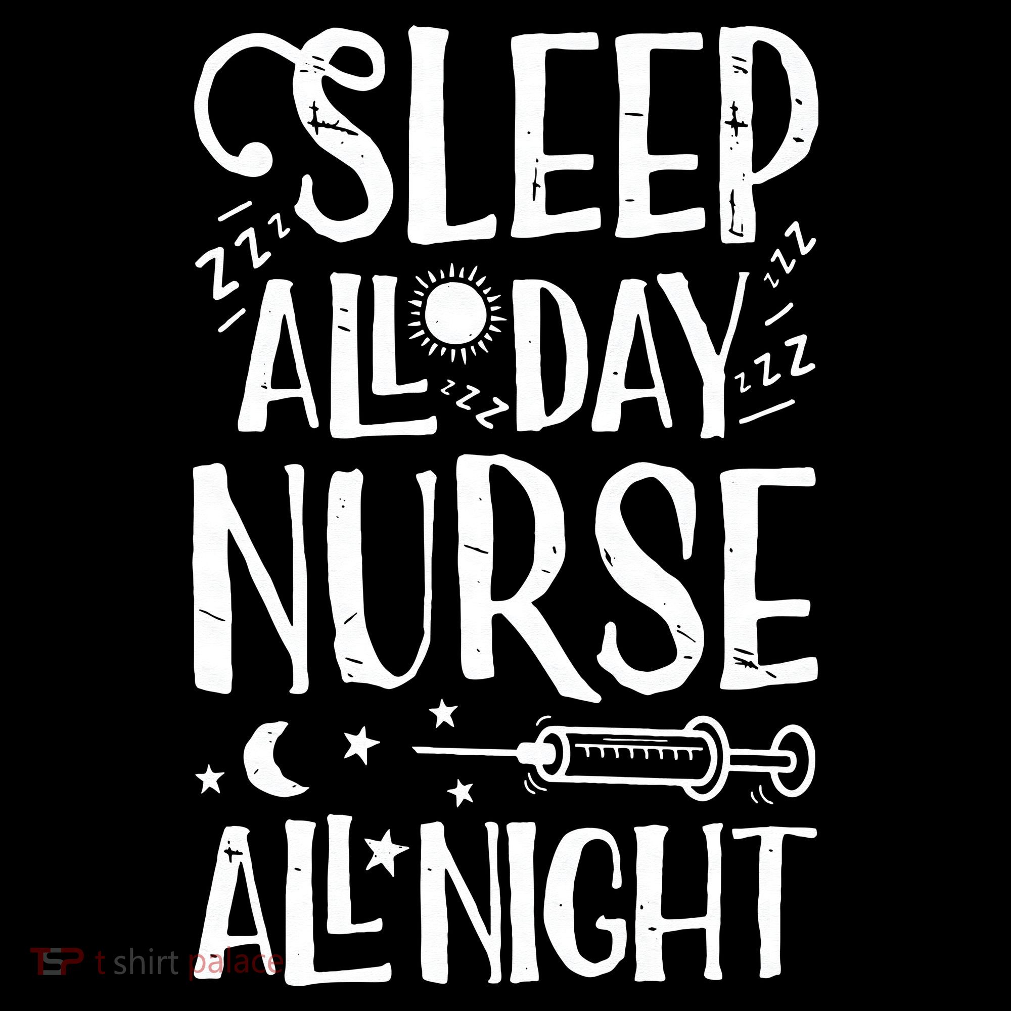 Sleep All Day Nurse All Night Women Nursing Nurses Coffee Mug