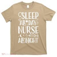 Sleep All Day Nurse All Night Women Nursing Nurses T-Shirt thumb 0