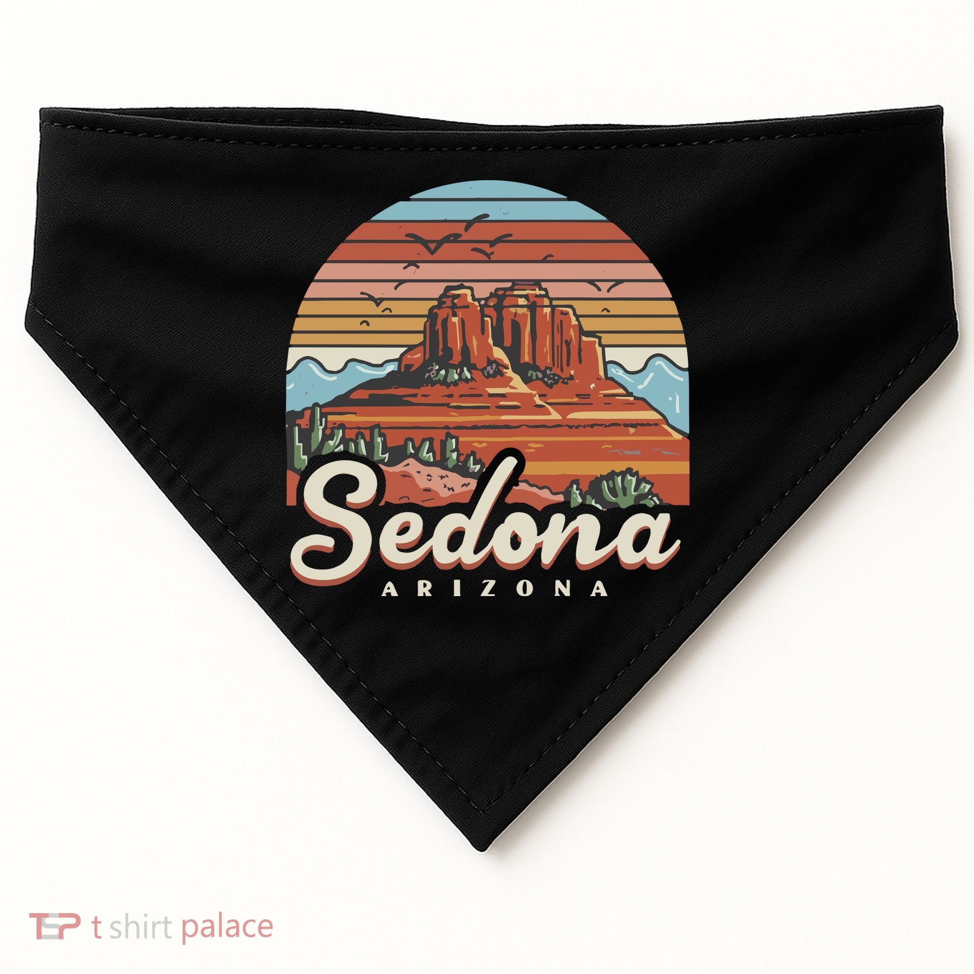 Sedona Arizona Desert USA-Made Doggie Bandana