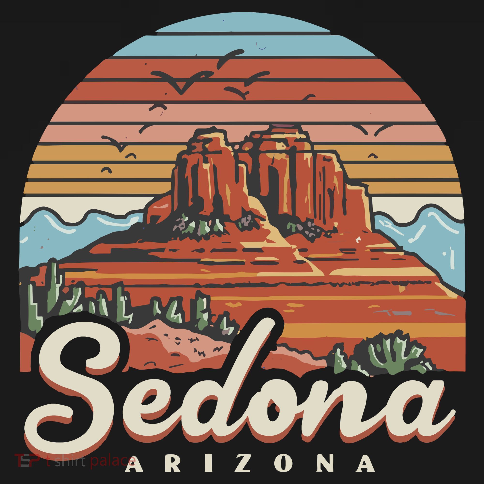 Sedona Arizona Desert Toddler Hoodie