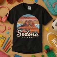 Sedona Arizona Desert Kids T-Shirt thumb 3