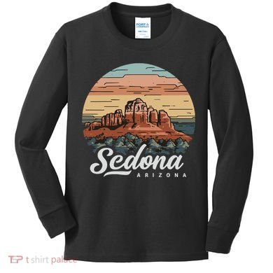 Sedona Arizona Desert Kids Long Sleeve Shirt