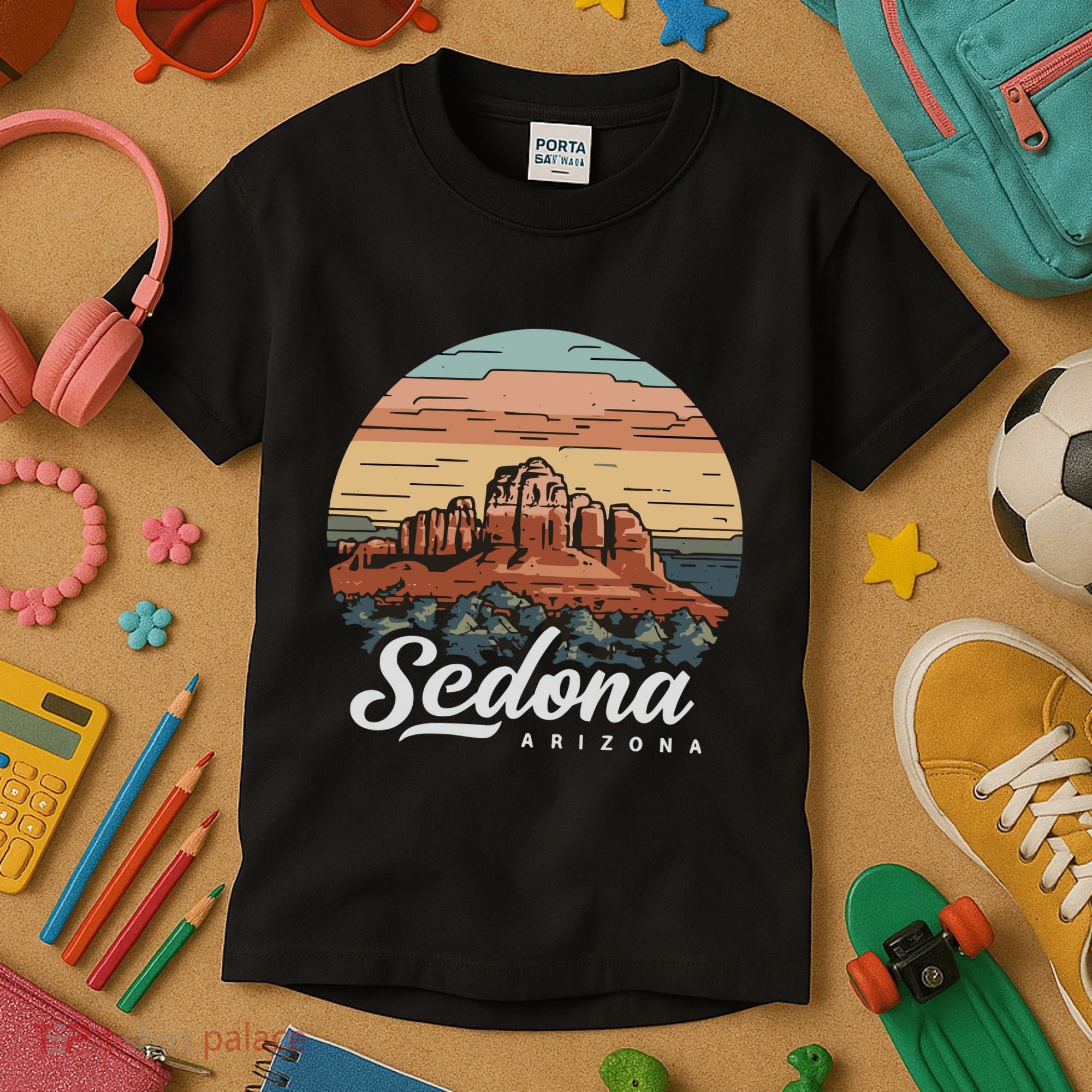 Sedona Arizona Desert Kids T-Shirt
