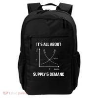 Supply And Demand Funny Economics Teacher & Economist Backpack thumb 0