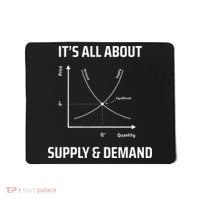 Supply And Demand Funny Economics Teacher & Economist Mousepad thumb 0