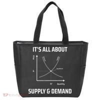 Supply And Demand Funny Economics Teacher & Economist Tote Bag thumb 0