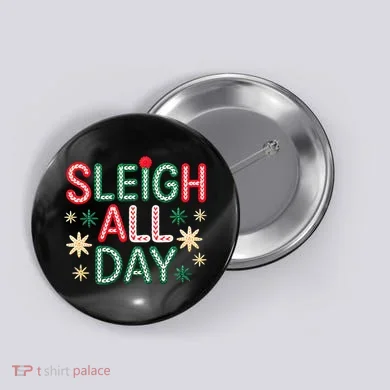 Sleigh All Day Button