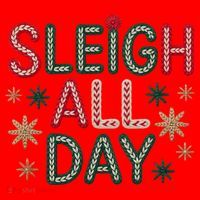 Sleigh All Day Santa Hat thumb 1