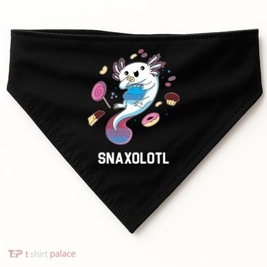 Snaxolotl Axolotl Donuts Cupcakes Candy Junk Food USA-Made Doggie Bandana