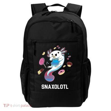 Snaxolotl Axolotl Donuts Cupcakes Candy Junk Food Backpack