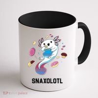 Snaxolotl Axolotl Donuts Cupcakes Candy Junk Food Coffee Mug thumb 1