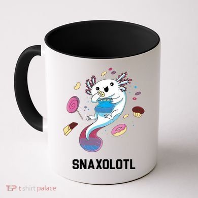 Snaxolotl Axolotl Donuts Cupcakes Candy Junk Food Coffee Mug