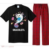 Snaxolotl Axolotl Donuts Cupcakes Candy Junk Food Pajama Set thumb 0