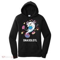 Snaxolotl Axolotl Donuts Cupcakes Candy Junk Food Women's Hoodie thumb 0