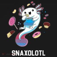 Snaxolotl Axolotl Donuts Cupcakes Candy Junk Food Ornament thumb 1