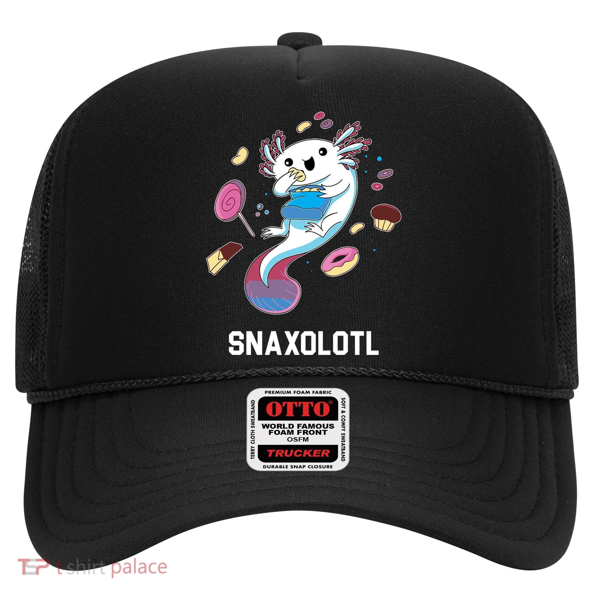 Snaxolotl Axolotl Donuts Cupcakes Candy Junk Food Hat