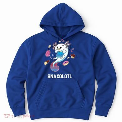 Snaxolotl Axolotl Donuts Cupcakes Candy Junk Food Hoodie