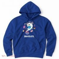 Snaxolotl Axolotl Donuts Cupcakes Candy Junk Food Hoodie thumb 0