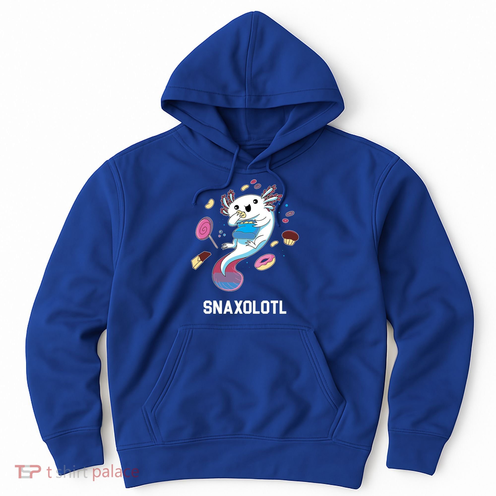 Snaxolotl Axolotl Donuts Cupcakes Candy Junk Food Hoodie