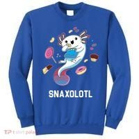 Snaxolotl Axolotl Donuts Cupcakes Candy Junk Food Sweatshirt thumb 0