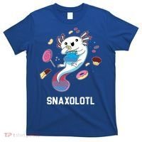 Snaxolotl Axolotl Donuts Cupcakes Candy Junk Food T-Shirt thumb 0
