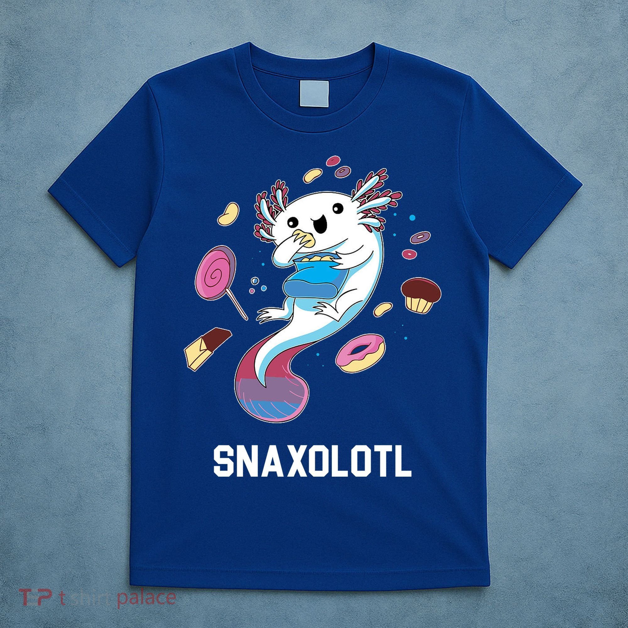 Snaxolotl Axolotl Donuts Cupcakes Candy Junk Food T-Shirt