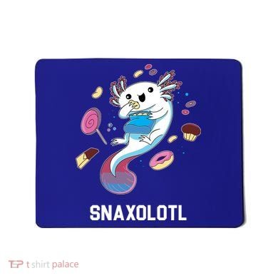 Snaxolotl Axolotl Donuts Cupcakes Candy Junk Food Mousepad