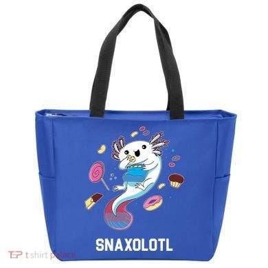 Snaxolotl Axolotl Donuts Cupcakes Candy Junk Food Tote Bag