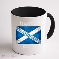 St Andrews Day Scotland Flag Scottish Happy Tartan Army Meaningful Gift Coffee Mug thumb 1