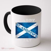 St Andrews Day Scotland Flag Scottish Happy Tartan Army Meaningful Gift Coffee Mug thumb 0