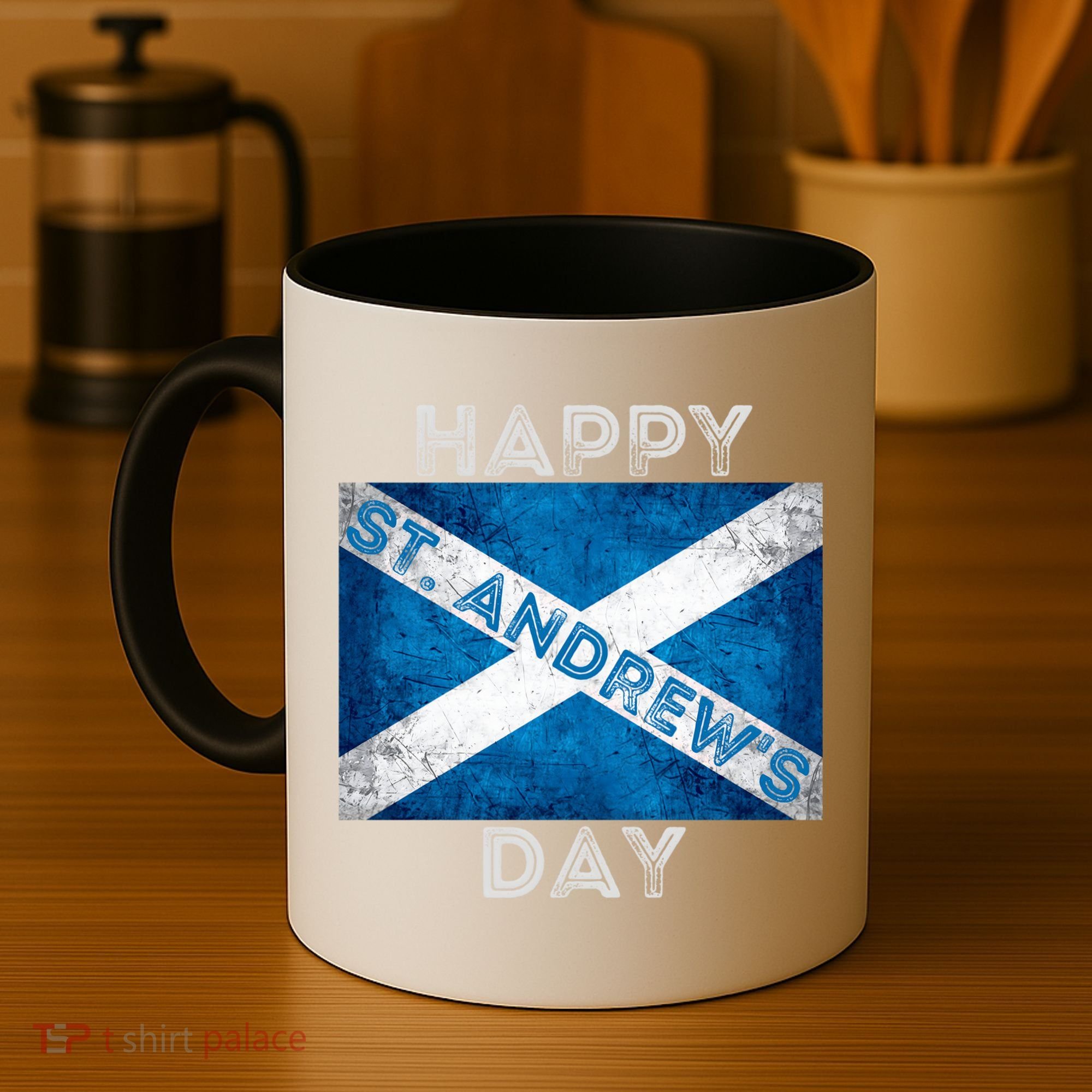St Andrews Day Scotland Flag Scottish Happy Tartan Army Meaningful Gift Coffee Mug