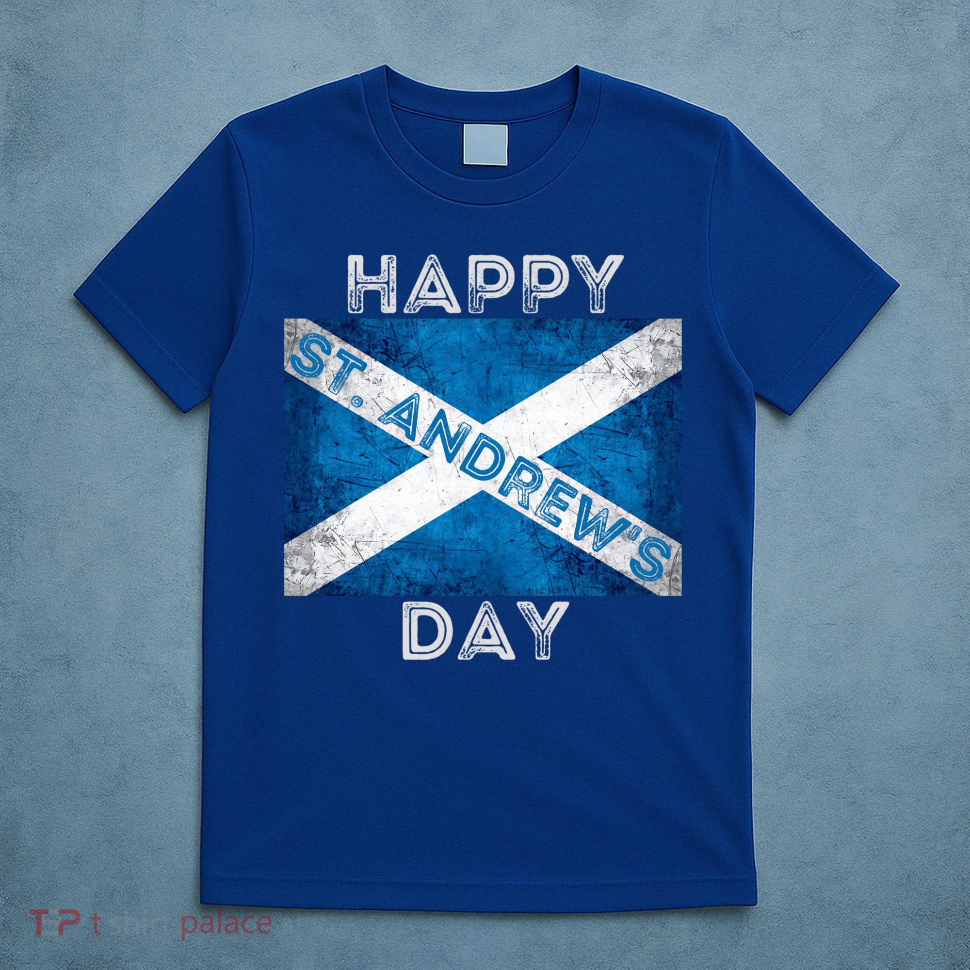 St Andrews Day Scotland Flag Scottish Happy Tartan Army Meaningful Gift T-Shirt