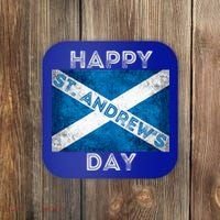 St Andrews Day Scotland Flag Scottish Happy Tartan Army Meaningful Gift Coaster thumb 0