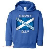 St Andrews Day Scotland Flag Scottish Happy Tartan Army Meaningful Gift Toddler Hoodie thumb 0