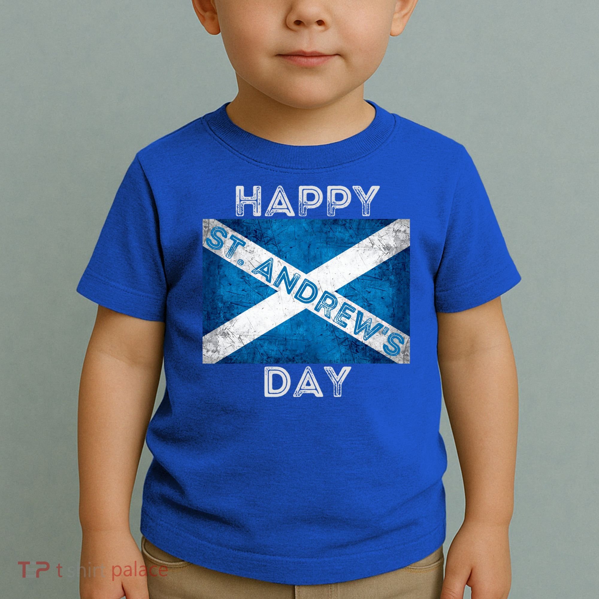 St Andrews Day Scotland Flag Scottish Happy Tartan Army Meaningful Gift Toddler T-Shirt