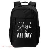 Sleigh All Day Christmas Holiday Backpack thumb 0