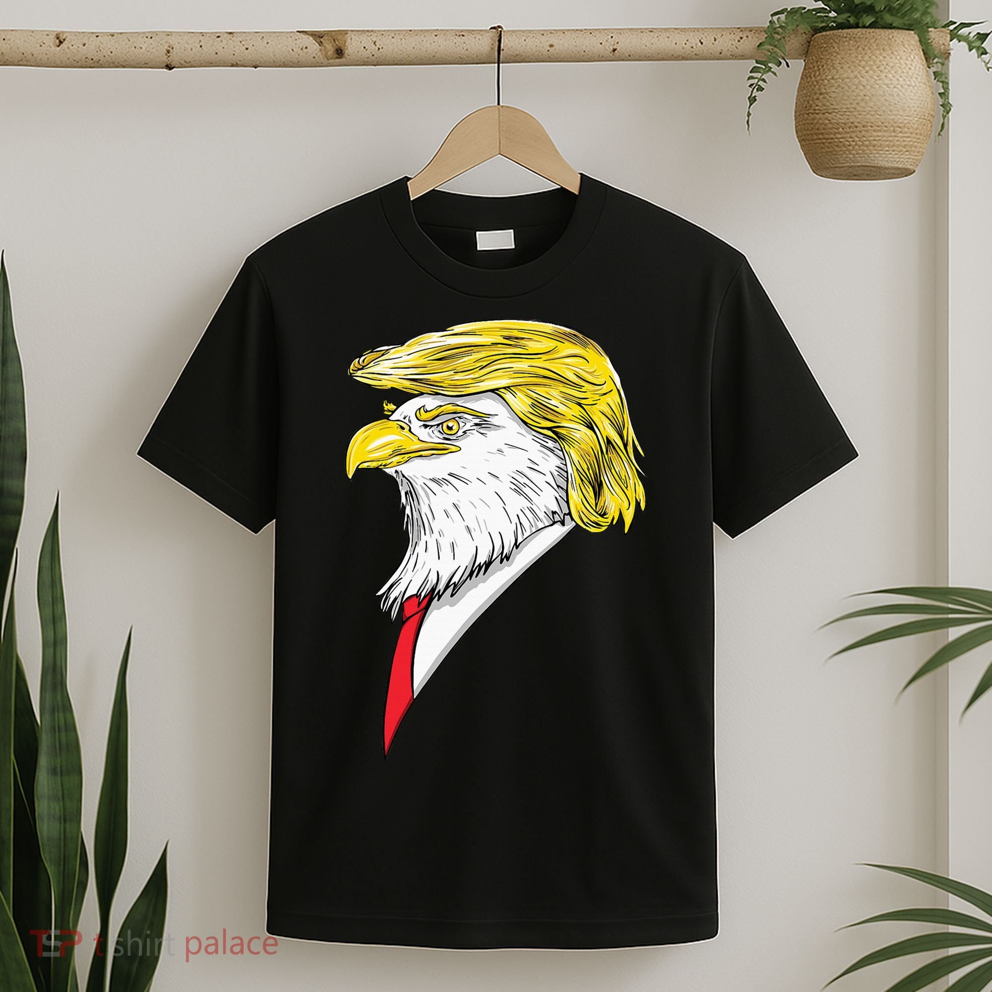 Spirit Animal Donald Trump Eagle Hair T-Shirt