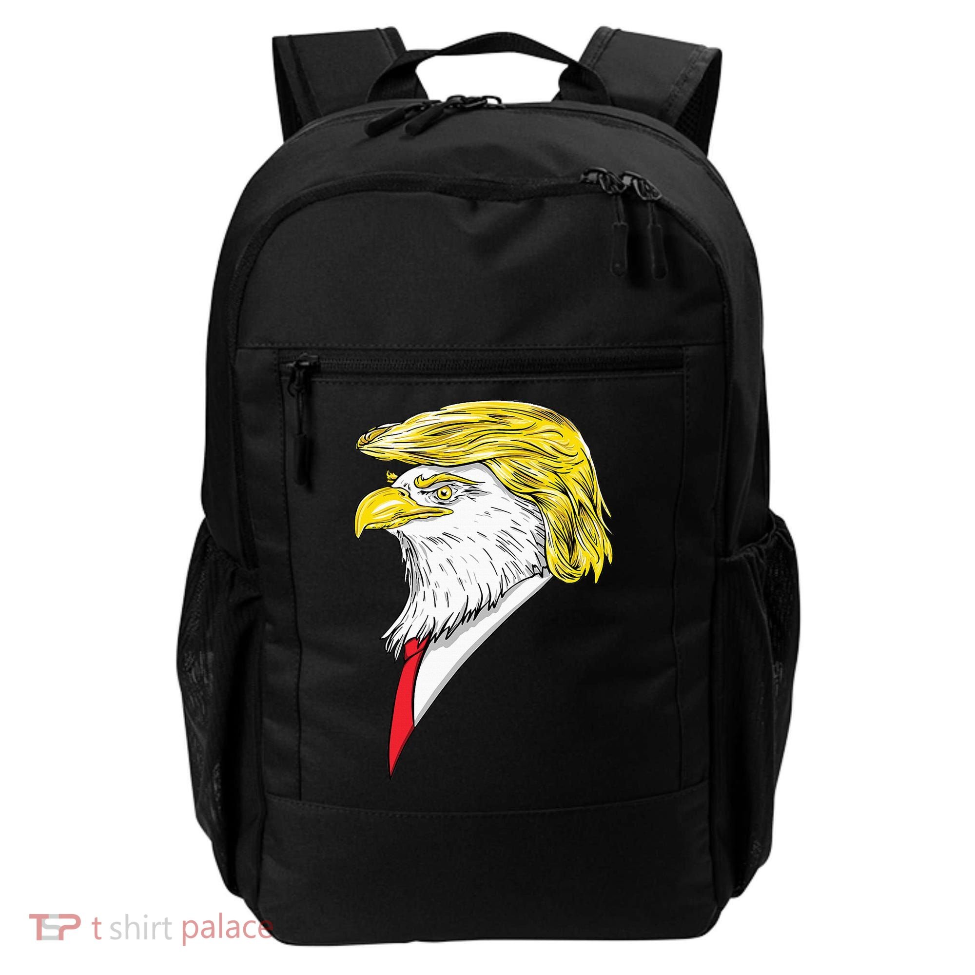 Spirit Animal Donald Trump Eagle Hair Backpack