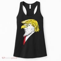 Spirit Animal Donald Trump Eagle Hair Women's Tank Top thumb 0