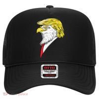 Spirit Animal Donald Trump Eagle Hair Hat thumb 0