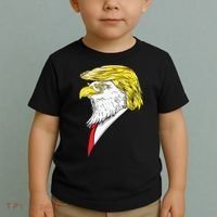 Spirit Animal Donald Trump Eagle Hair Toddler T-Shirt thumb 2