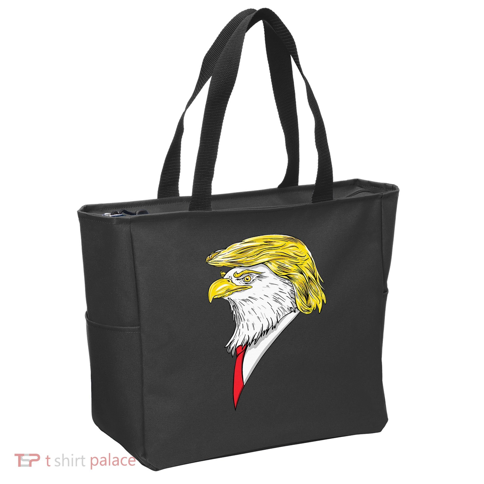 Spirit Animal Donald Trump Eagle Hair Tote Bag