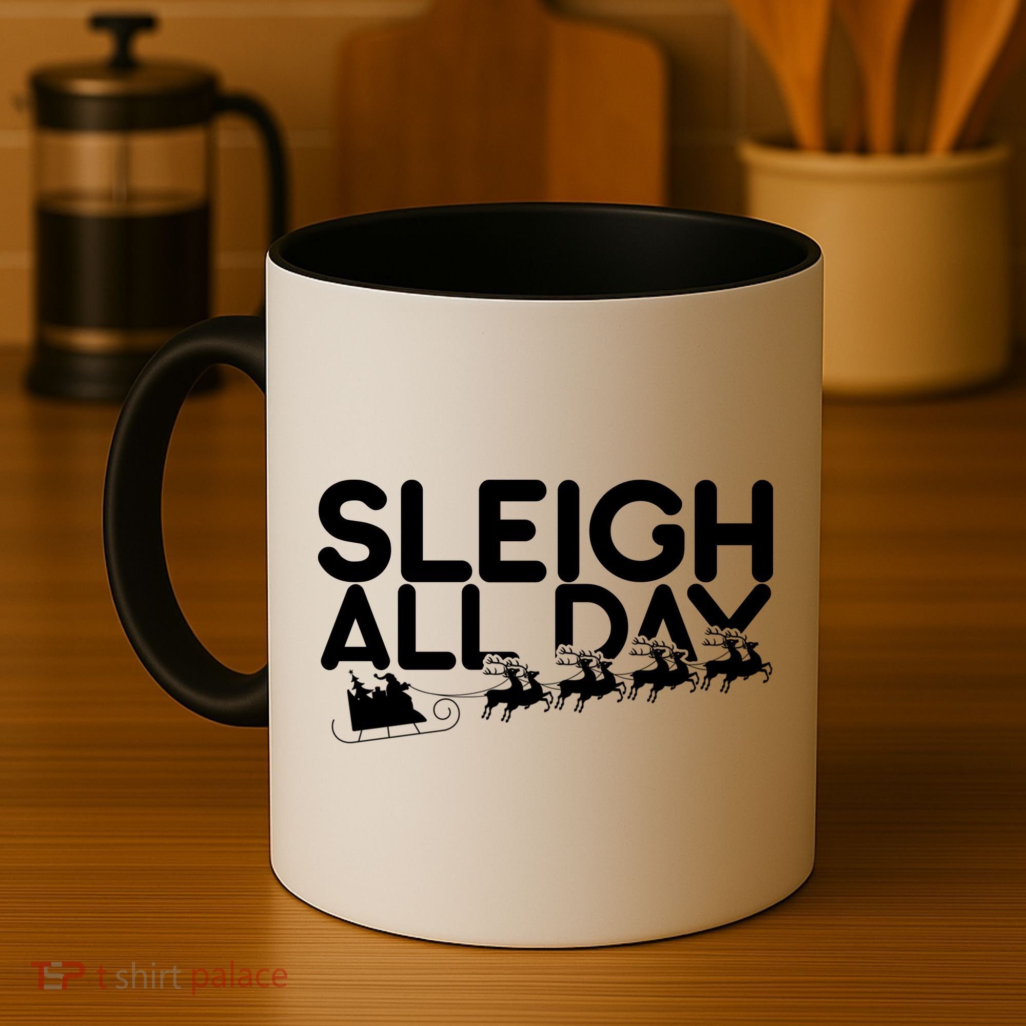 Sleigh All Day Coffee Mug