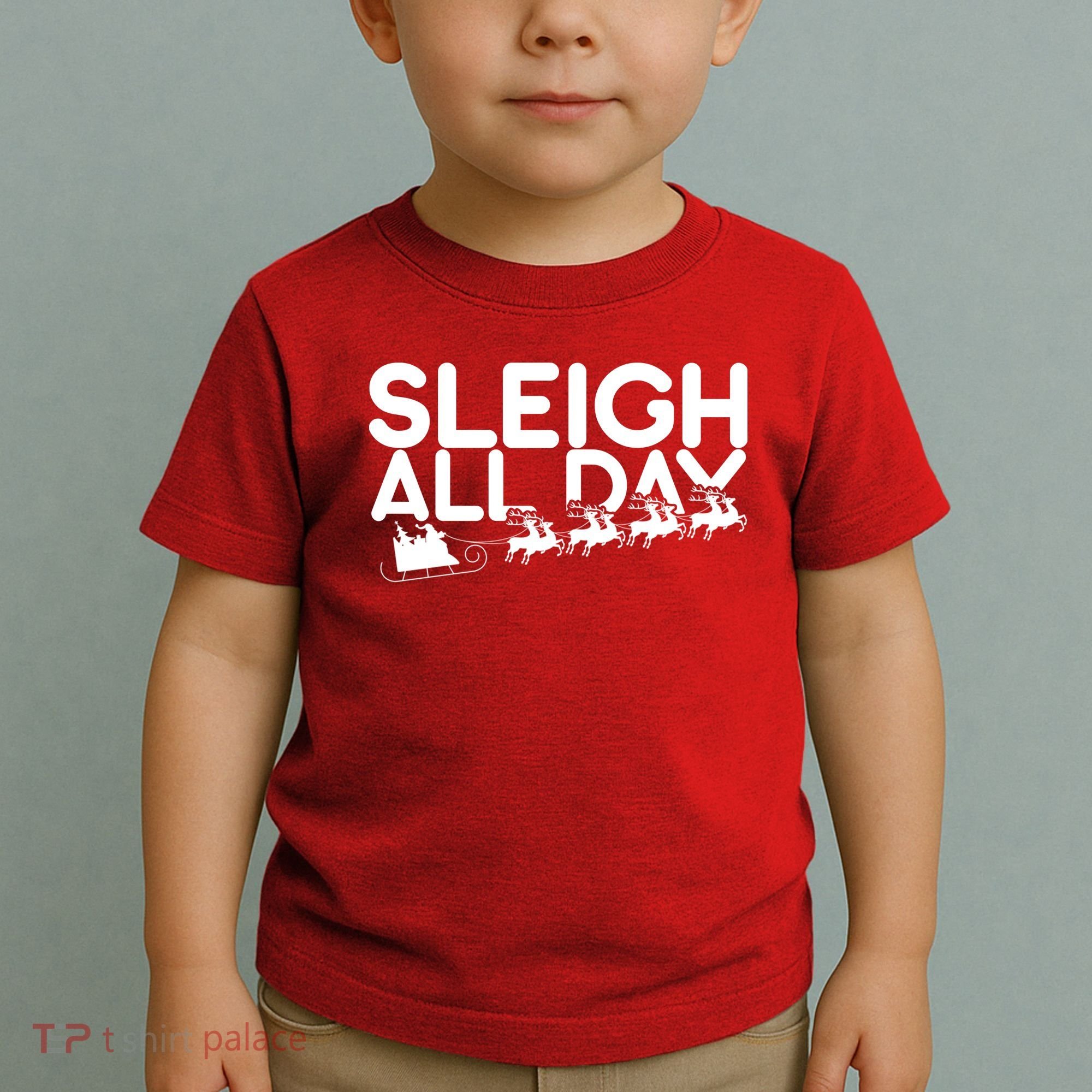 Sleigh All Day Toddler T-Shirt