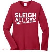 Sleigh All Day Women's Long Sleeve Shirt thumb 0