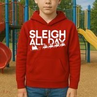 Sleigh All Day Kids Hoodie thumb 2